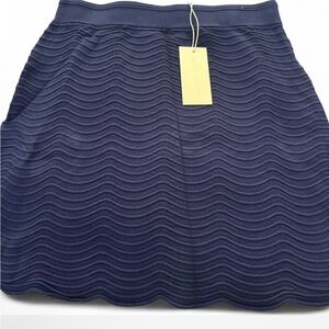Allie Rose Wavy Knit Skirt NWT LARGE